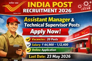 India Post Recruitment 2026