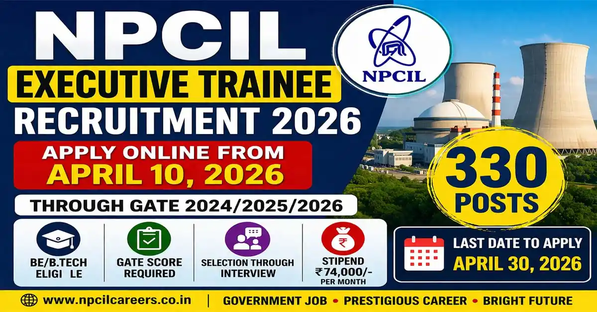 NPCIL Recruitment 2026